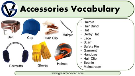 another word for accessories.